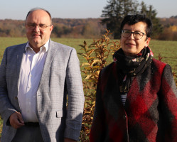2020-2022: Co-Vorsitzende der KürnachSPD: Prof. Dr. Alexander Schraml und Ilse Gebhardt-Gögercin