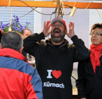 SPD-Bierstand auf dem Kürnacher Dorffest