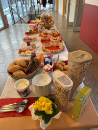 Das Buffet ließ keine Wünsche offen