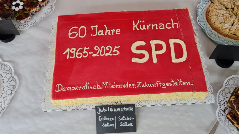Geburtstagstorte der KürnachSPD